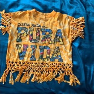 Handmade in Costa Rica Fringe Top
